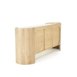 Eleonora Dressoir Don Marmer/Naturel 165cm