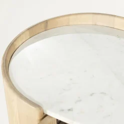 Eleonora Dressoir Don Marmer/Naturel 165cm