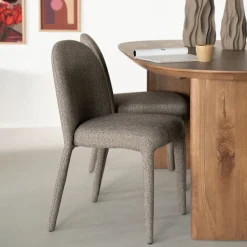 Eleonora Eetkamerstoel Jaxx Taupe Toscane