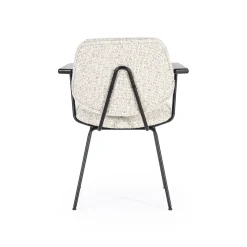 Eleonora Eetkamerstoel Jon Met Armleuning Beige Maywood