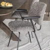 Eleonora Eetkamerstoel Jon Met Armleuning Taupe Maywood