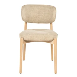 Eleonora Eetkamerstoel Rune Naturel Taupe Serene