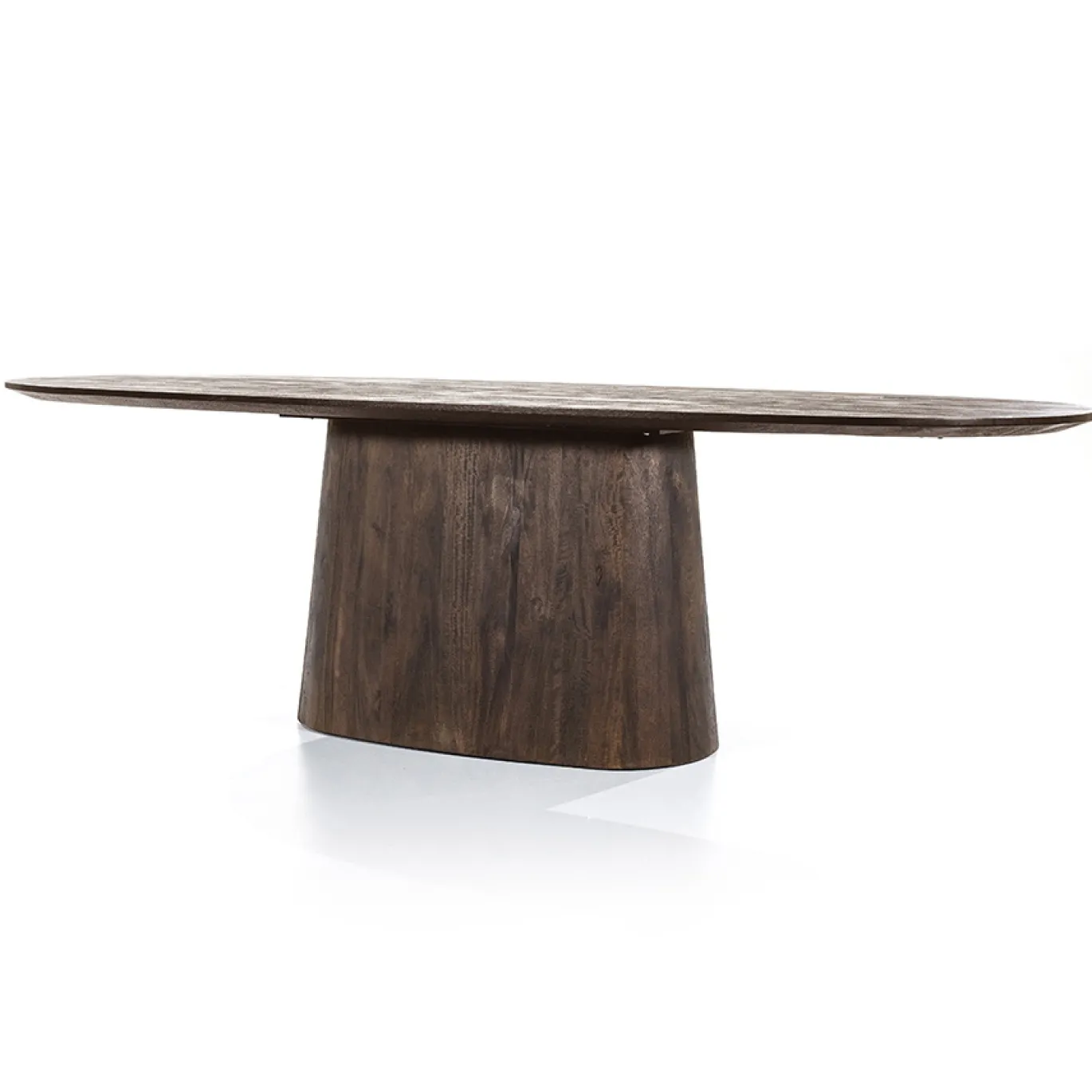 Eleonora Eettafel Aron Ovaal Bruin 200cm