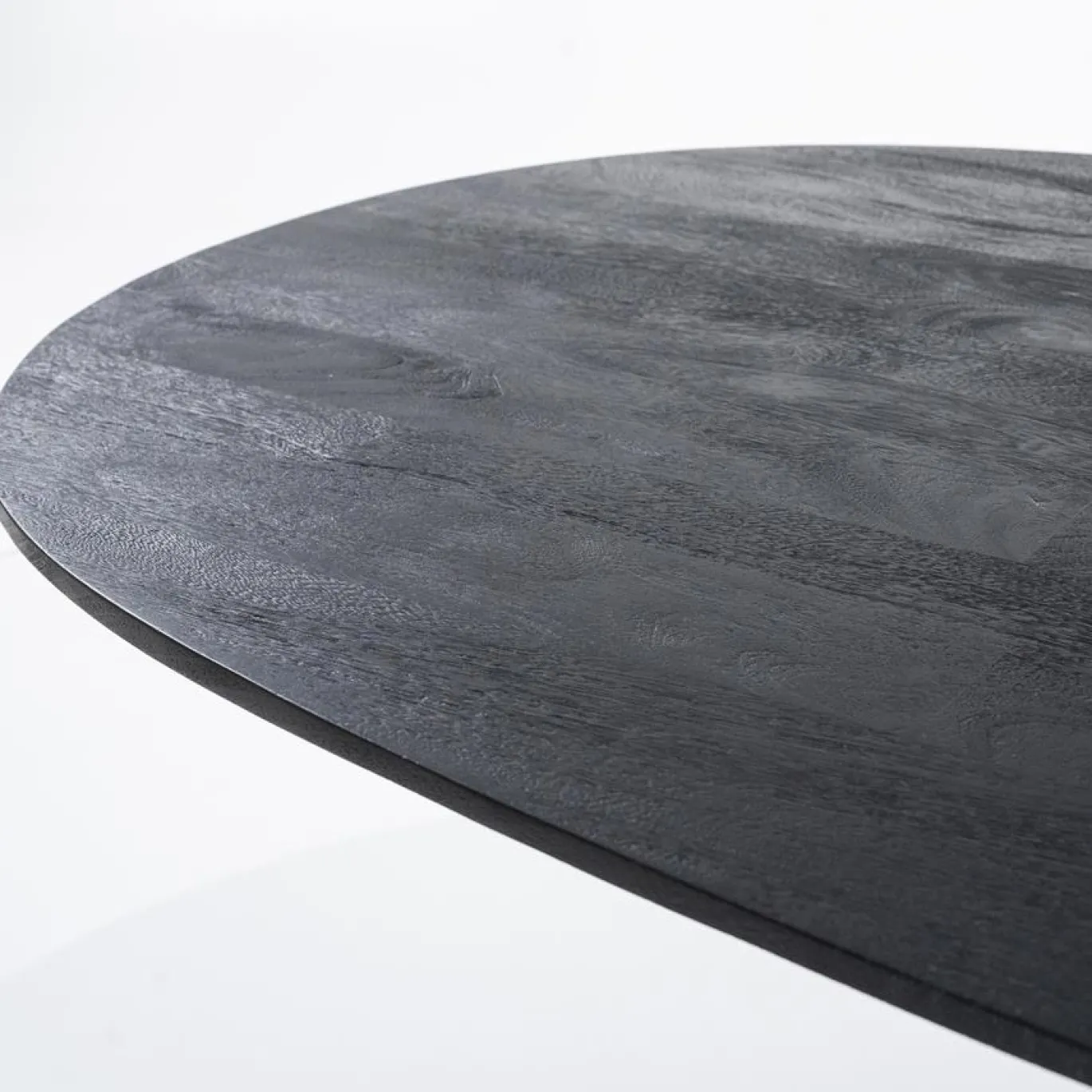 Eleonora Eettafel Aron Ovaal Zwart 200cm