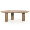 Eleonora Eettafel Bobbie Organisch Lichtbruin 215cm