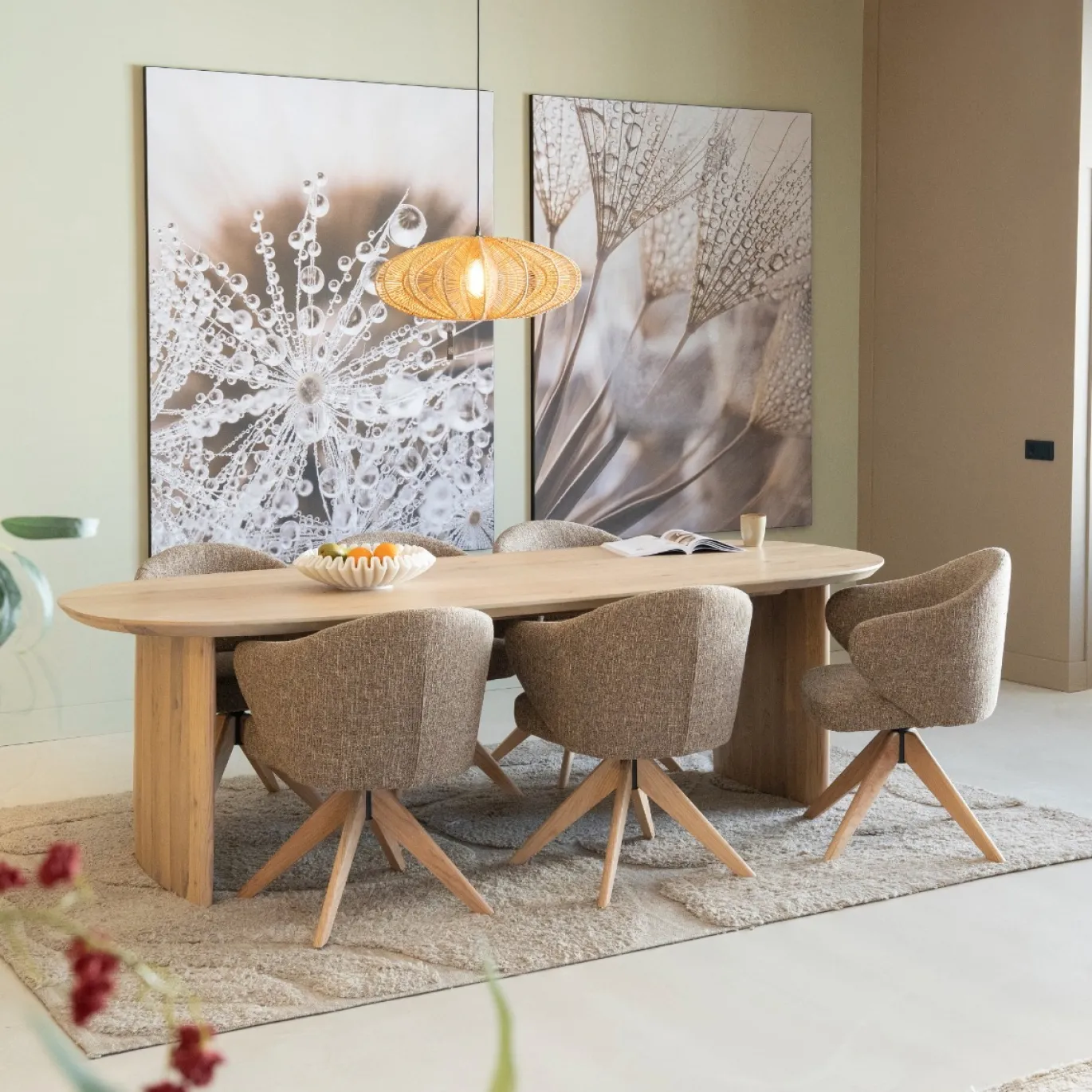 Eleonora Eettafel Dex Naturel 180cm
