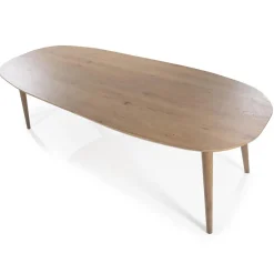 Eleonora Eettafel Elijah 260x100cm Eiken Bruin
