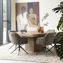 Eleonora Eettafel Harmonie Bruin