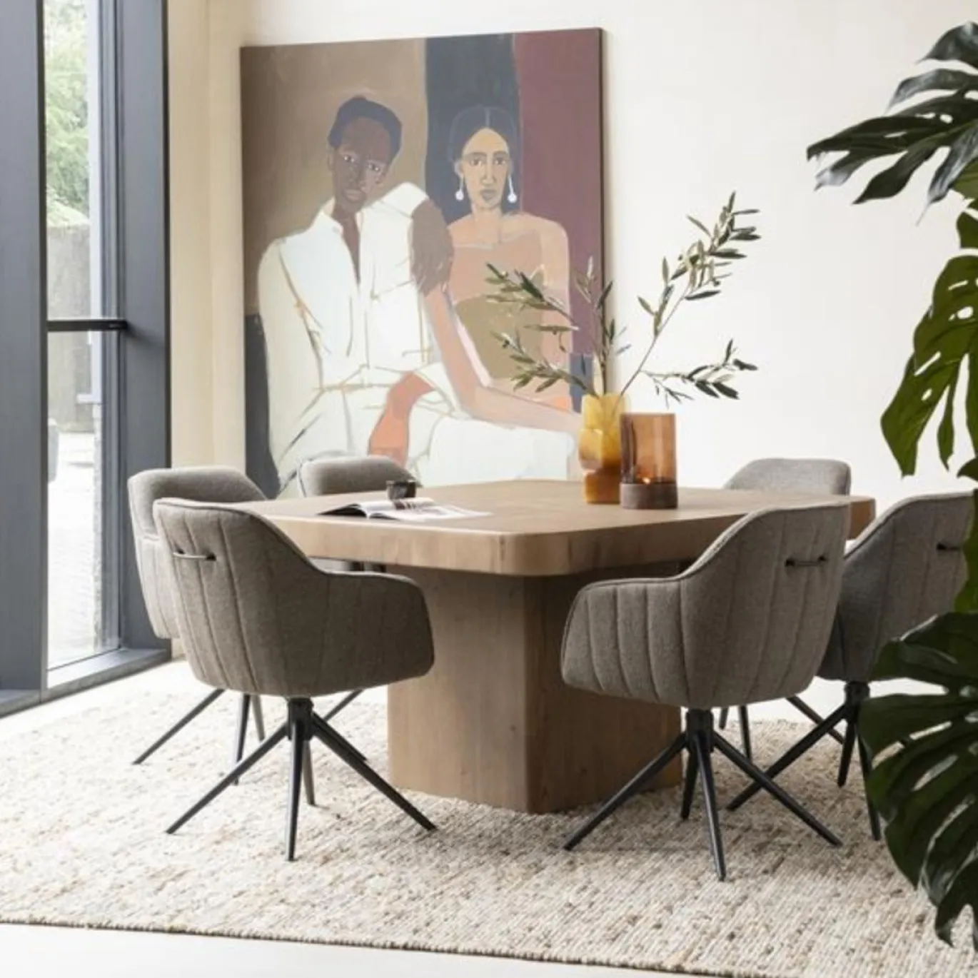 Eleonora Eettafel Harmonie Bruin