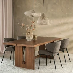 Eleonora Eettafel Lira 240x110cm Bruin