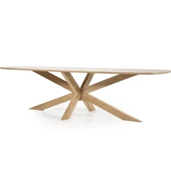 Eleonora Eettafel Nikki 280x100cm Naturel