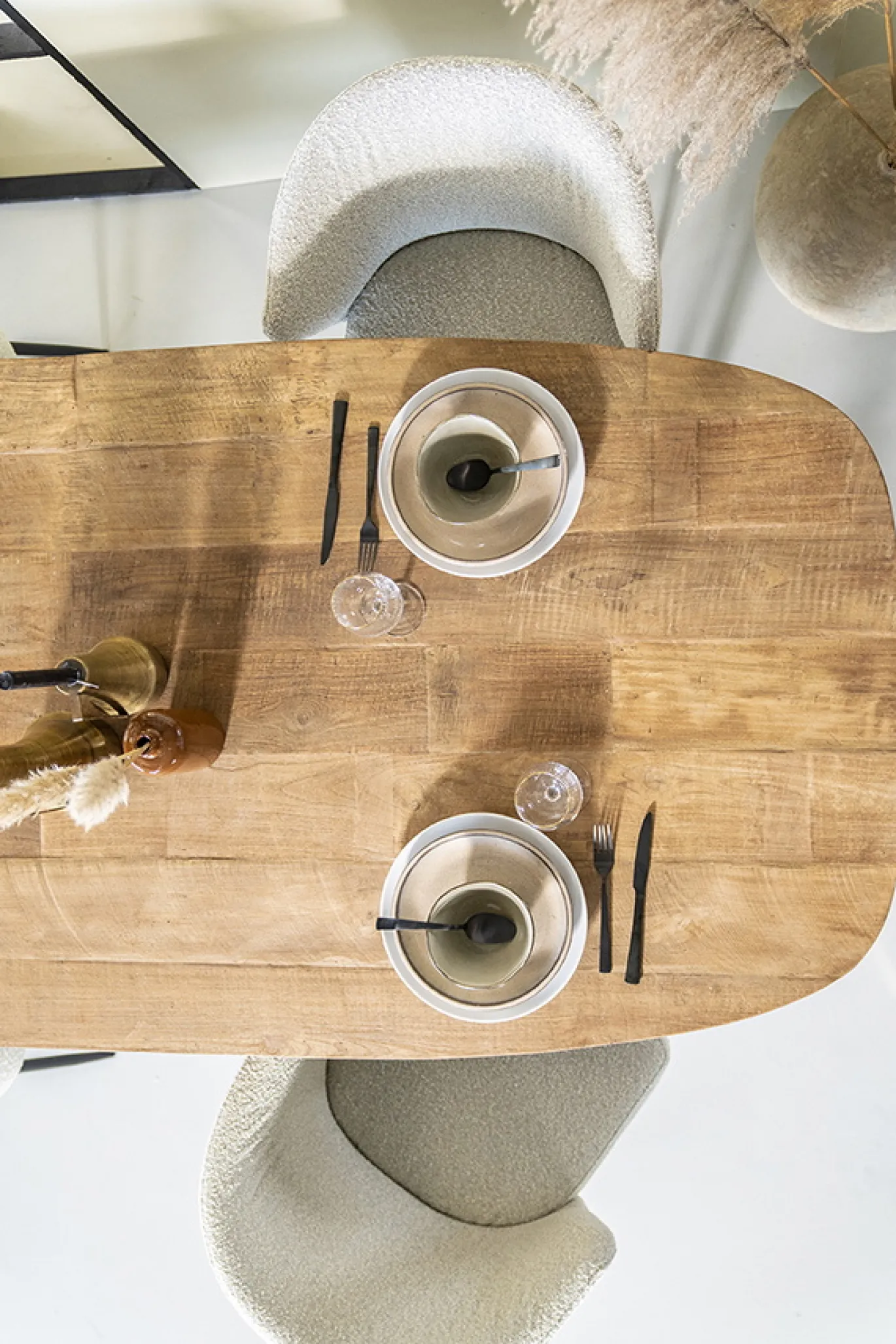 Eleonora Eettafel Tabassum Teakhout 260cm