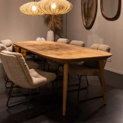 Eleonora Eettafel Tabassum Teakhout 260cm