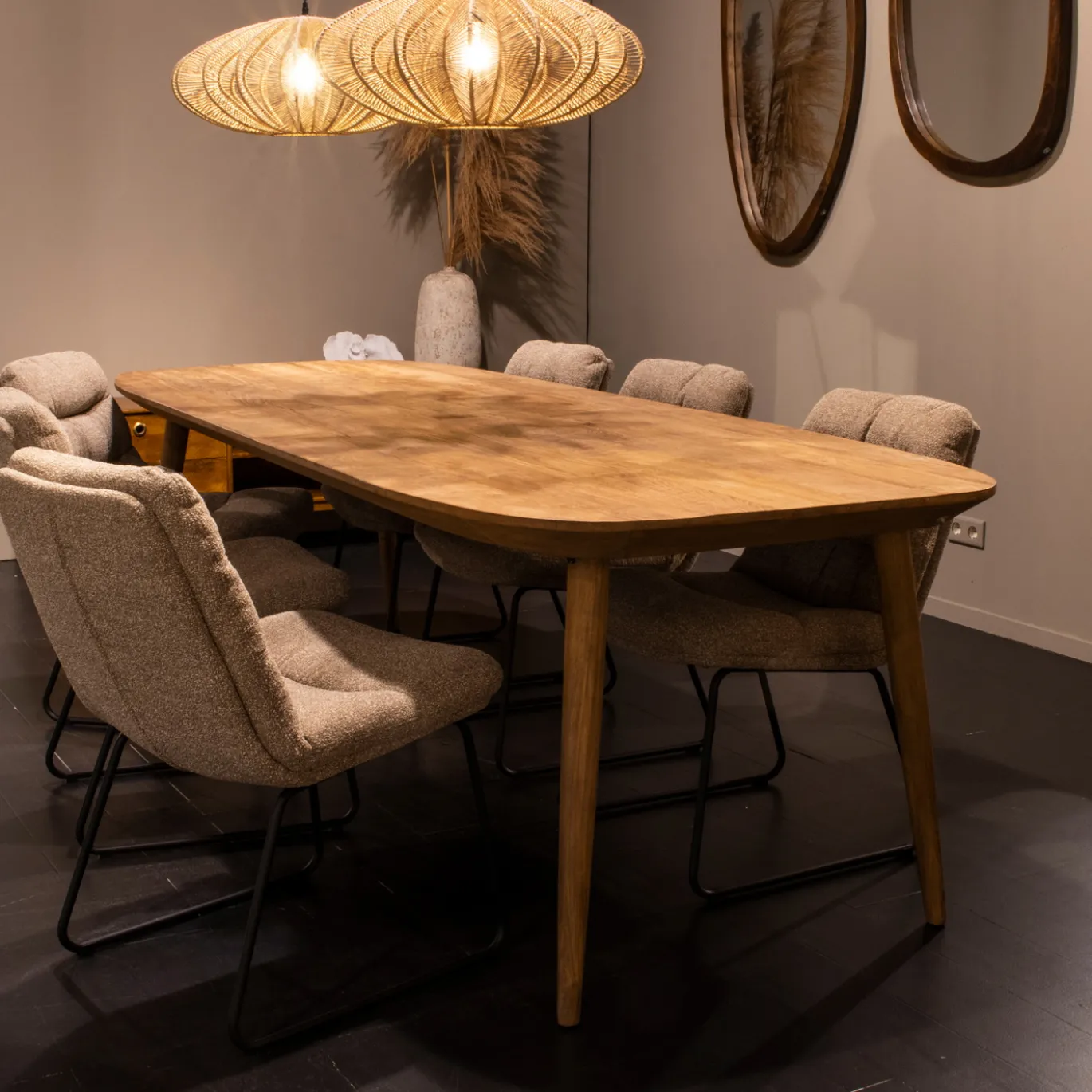 Eleonora Eettafel Tabassum Teakhout 260cm