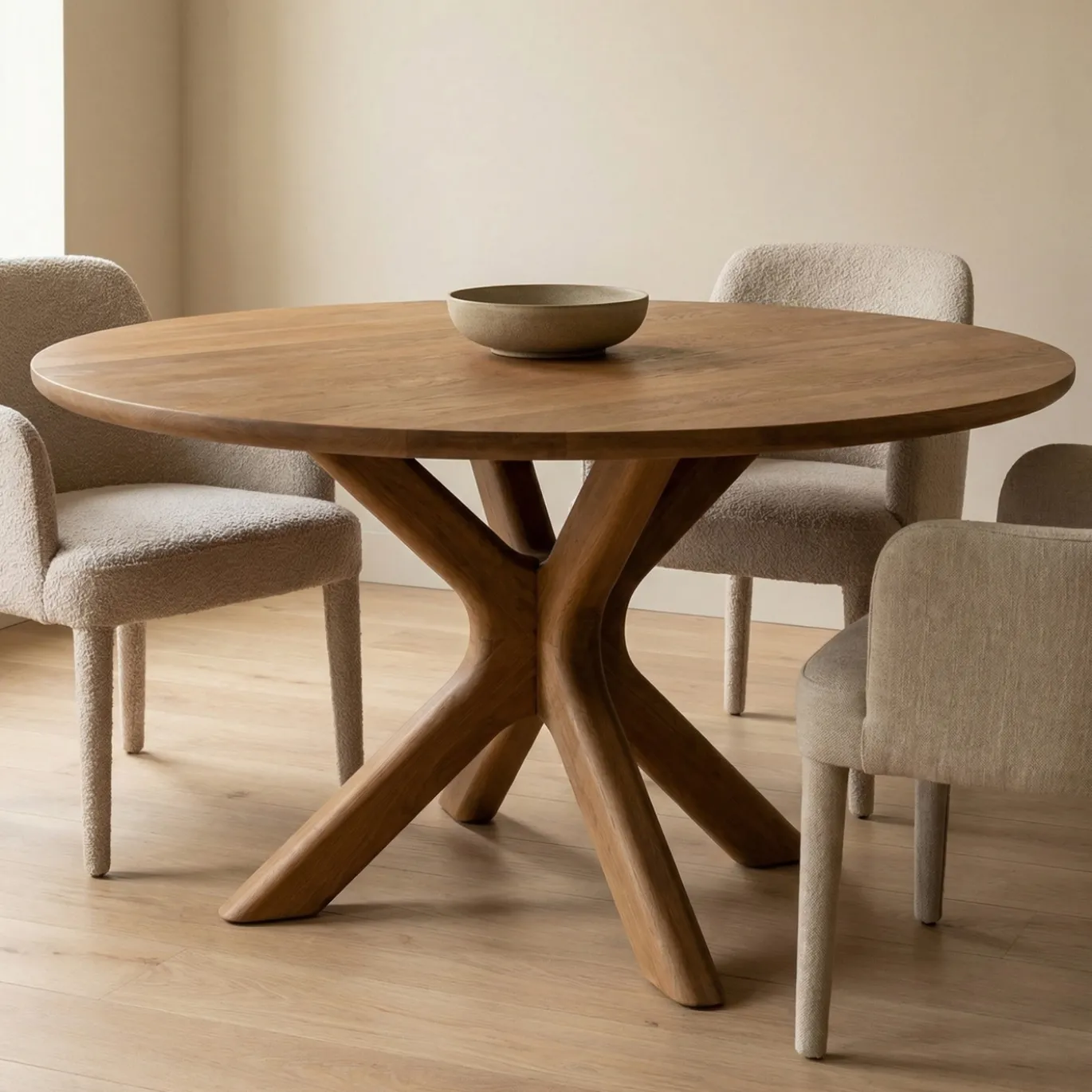 Eleonora Eettafel Tycho 150x77cm Lichtbruin