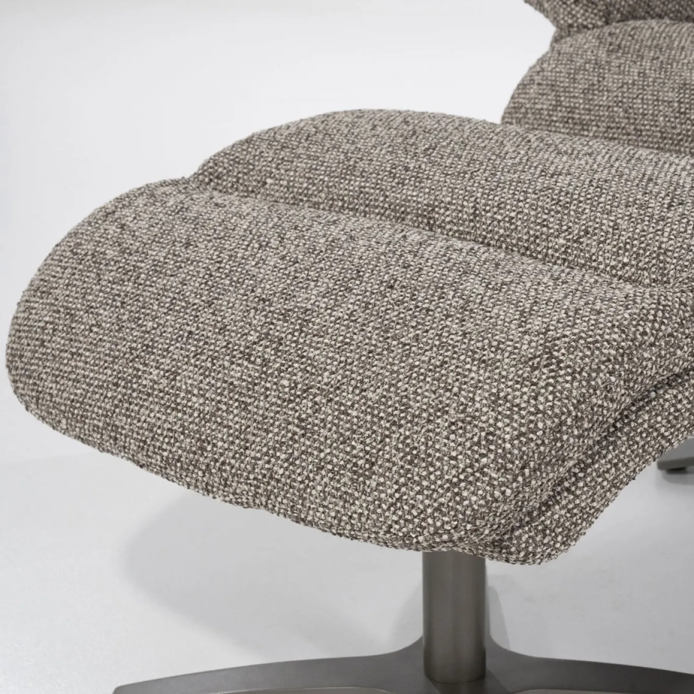 Eleonora Fauteuil Caleb Taupe Salerno
