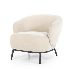 Eleonora Fauteuil David Taupe Safari