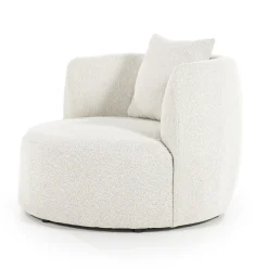 Eleonora Fauteuil Louis Met Kussen Beige Spark