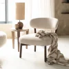 Eleonora Fauteuil Mikky Bruin/Taupe Moon