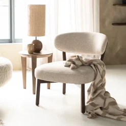 Eleonora Fauteuil Mikky Bruin/Taupe Moon