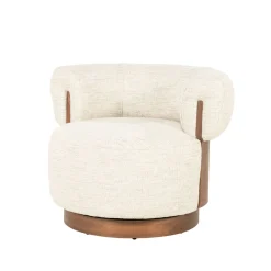 Eleonora Fauteuil Nila Bruin Beige Vanu