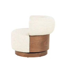 Eleonora Fauteuil Nila Bruin Beige Vanu