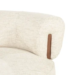 Eleonora Fauteuil Nila Bruin Beige Vanu