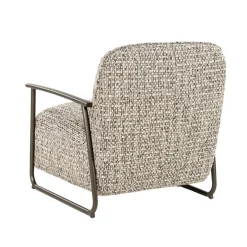 Eleonora Fauteuil Norel Taupe Vive