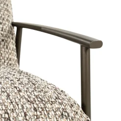 Eleonora Fauteuil Norel Taupe Vive