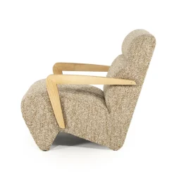 Eleonora Fauteuil Olek Taupe Bay