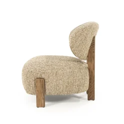 Eleonora Fauteuil Reza Bruin Taupe Bay