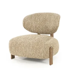 Eleonora Fauteuil Reza Bruin Taupe Bay