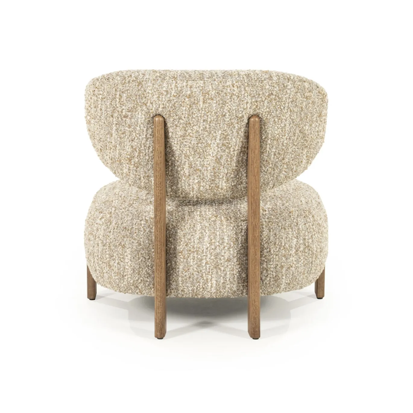 Eleonora Fauteuil Reza Bruin Beige Bay