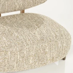 Eleonora Fauteuil Reza Bruin Beige Bay