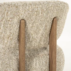 Eleonora Fauteuil Reza Bruin Beige Bay