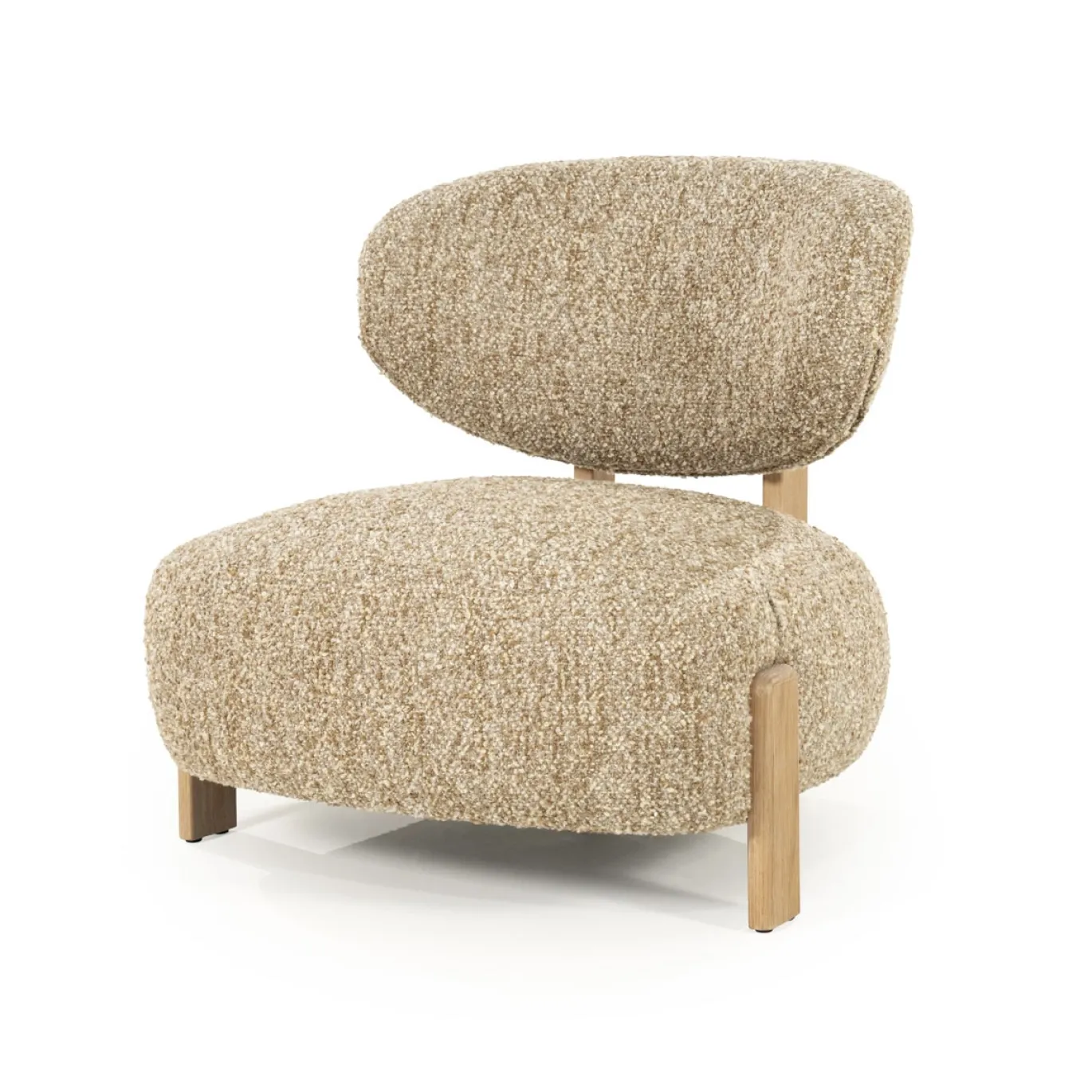 Eleonora Fauteuil Reza Naturel Taupe Bay