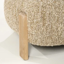 Eleonora Fauteuil Reza Naturel Taupe Bay