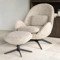 Eleonora Fauteuil Ryan Beige Zora
