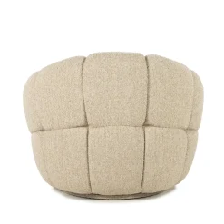 Eleonora Fauteuil Tina Beige Flou