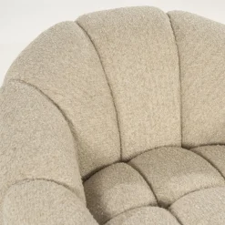 Eleonora Fauteuil Tina Beige Flou