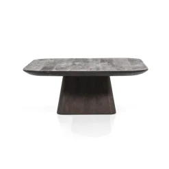Eleonora Salontafel Aron Vierkant 80x80 Bruin