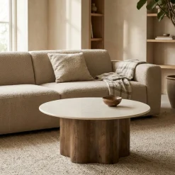 Eleonora Salontafel Bodhi Marmer/Bruin