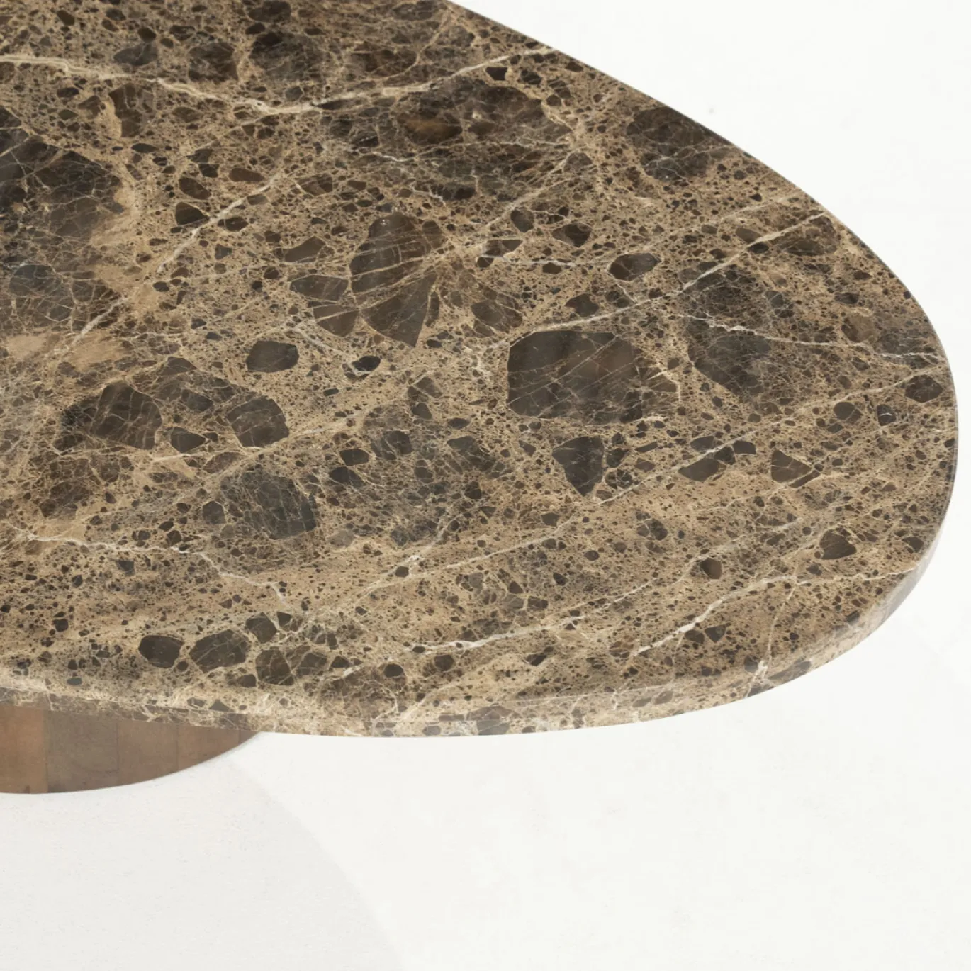 Eleonora Salontafel Bradley Marmer Bruin