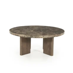 Eleonora Salontafel Lando Marmer Bruin Large