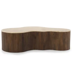 Eleonora Salontafel Mari 129x84x36cm Bruin