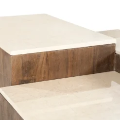 Eleonora Salontafel Quido Marmer/Bruin
