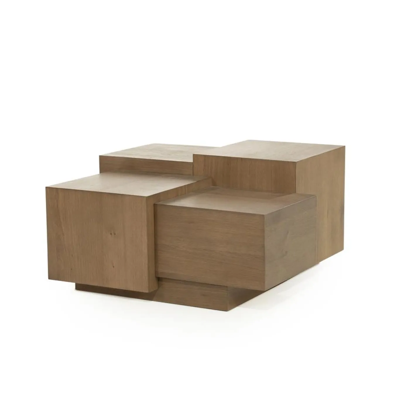 Eleonora Salontafel Quinten Vierkant Bruin