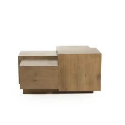 Eleonora Salontafel Quinten Vierkant Bruin