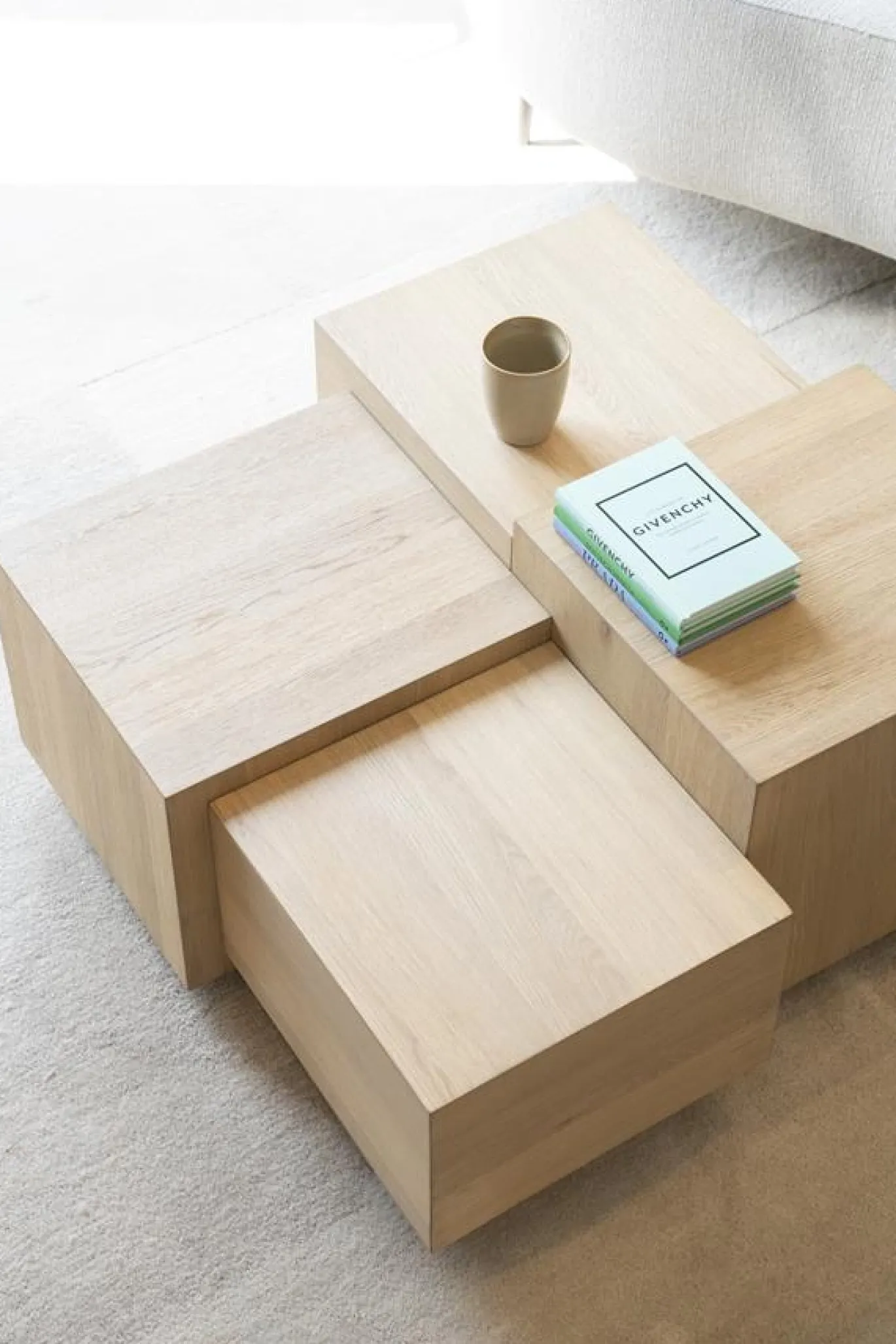Eleonora Salontafel Quinten Vierkant Naturel