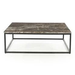 Eleonora Salontafel Rico Vierkant Marmer Bruin